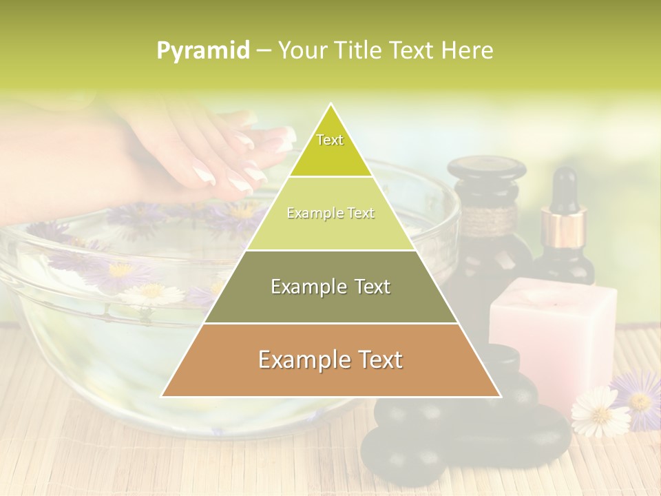 Beige White Hand PowerPoint Template