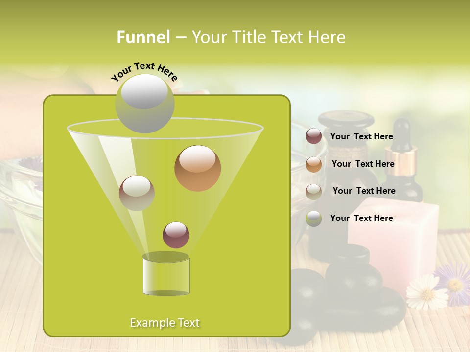 Beige White Hand PowerPoint Template