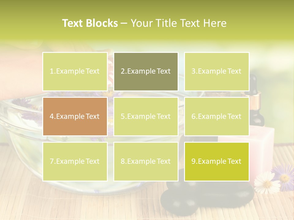 Beige White Hand PowerPoint Template