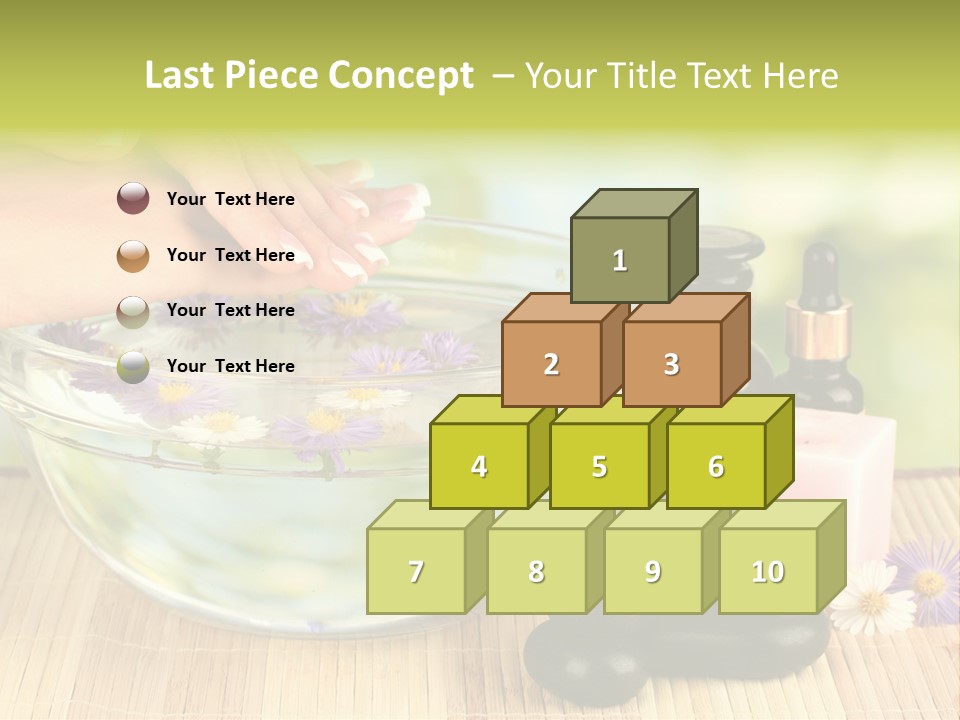 Beige White Hand PowerPoint Template