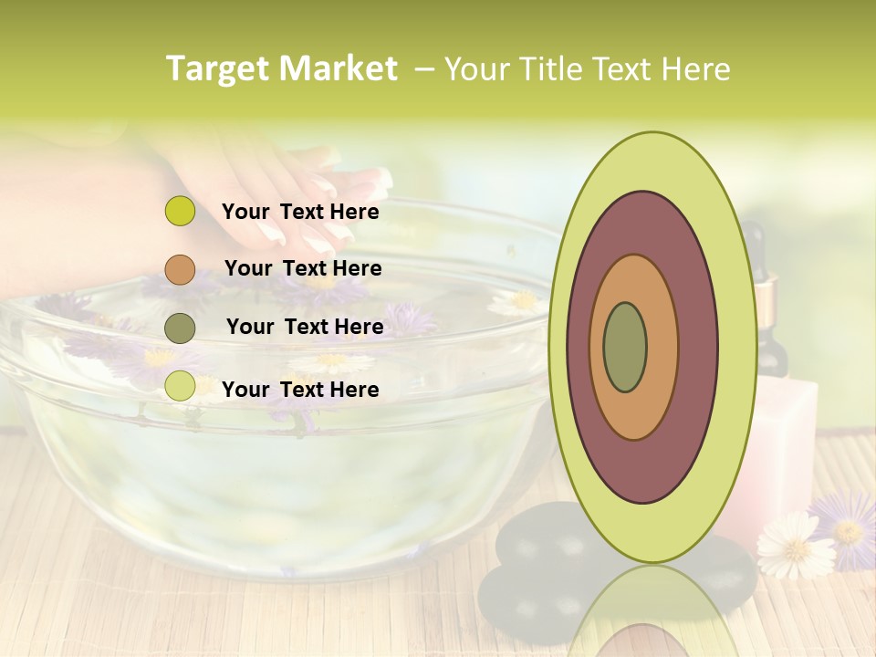 Beige White Hand PowerPoint Template