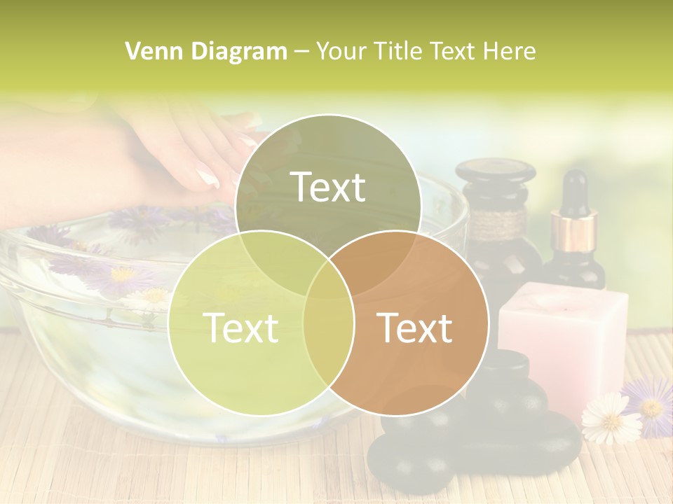 Beige White Hand PowerPoint Template