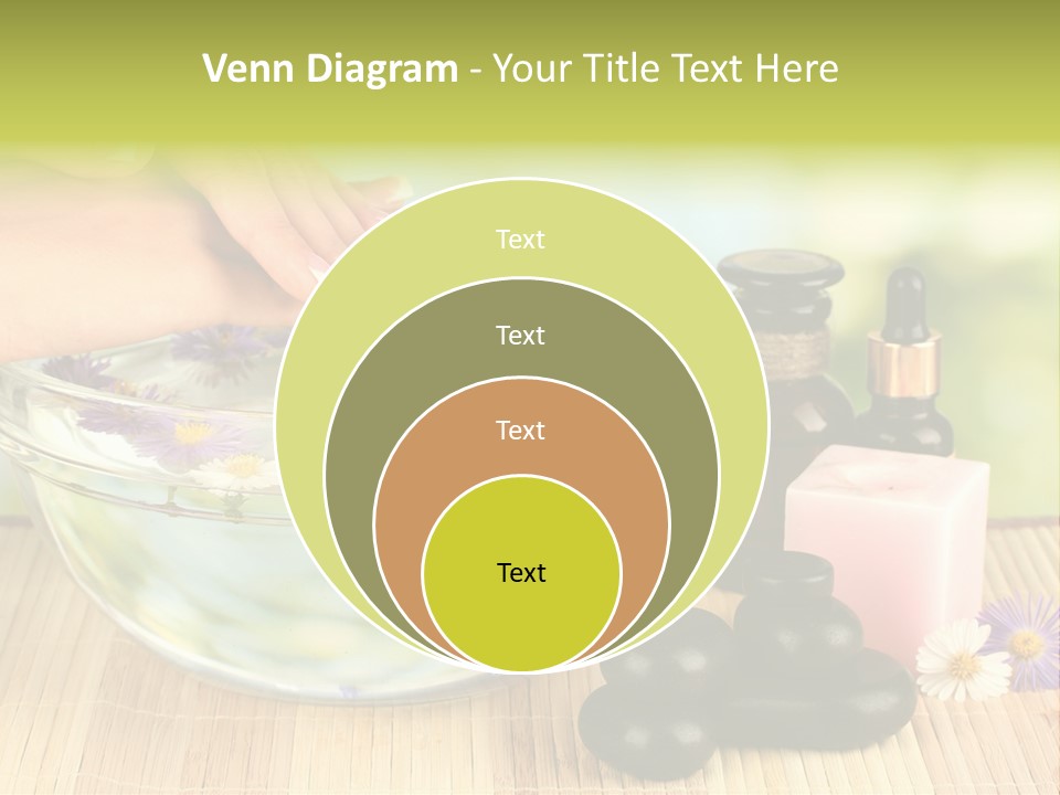 Beige White Hand PowerPoint Template