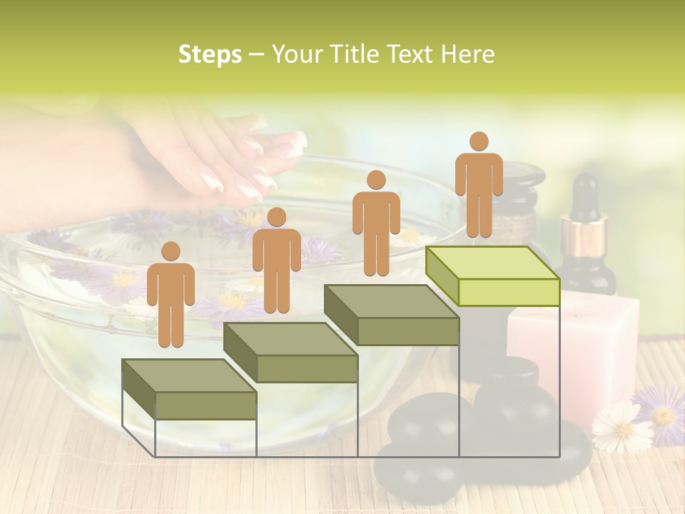 Beige White Hand PowerPoint Template