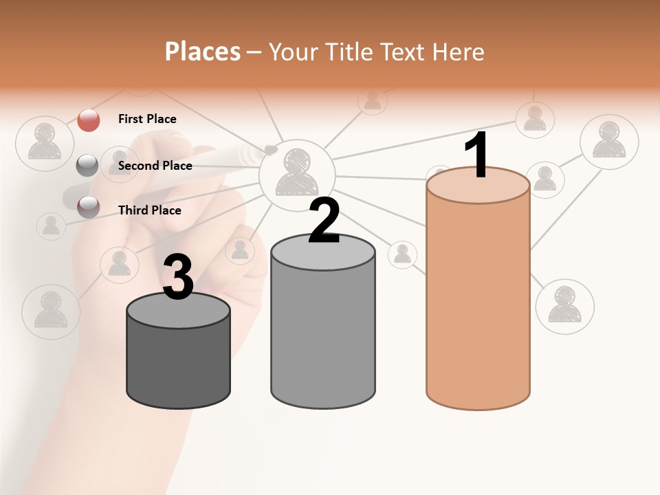 Globalization Organization Diagram PowerPoint Template