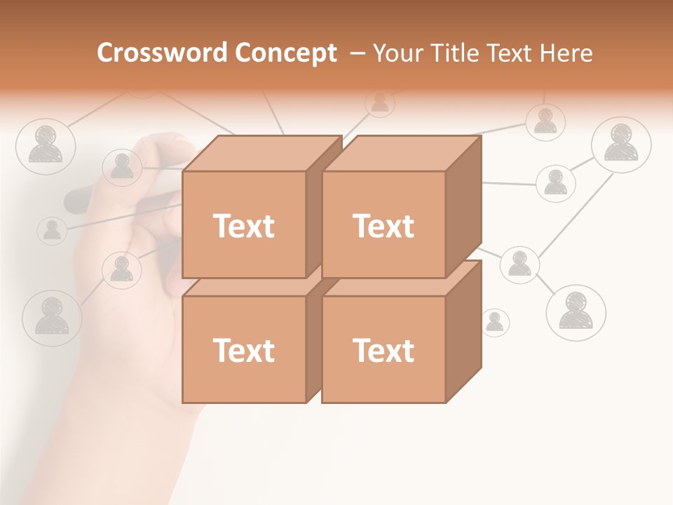 Globalization Organization Diagram PowerPoint Template