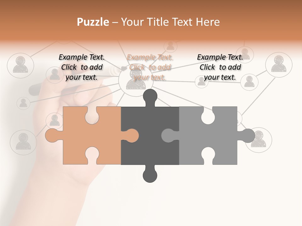 Globalization Organization Diagram PowerPoint Template