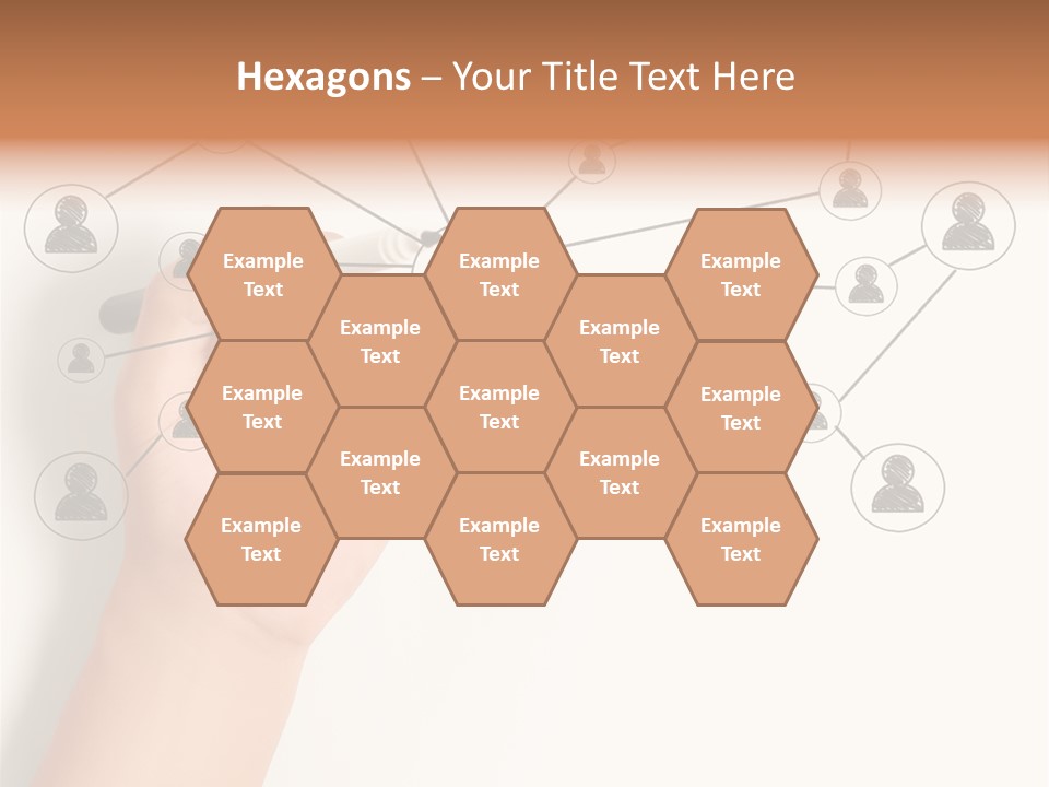 Globalization Organization Diagram PowerPoint Template
