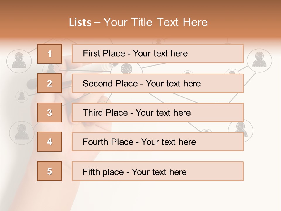 Globalization Organization Diagram PowerPoint Template