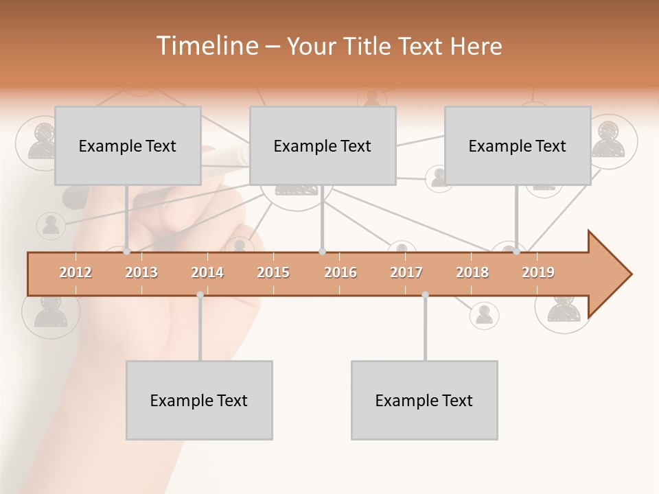 Globalization Organization Diagram PowerPoint Template