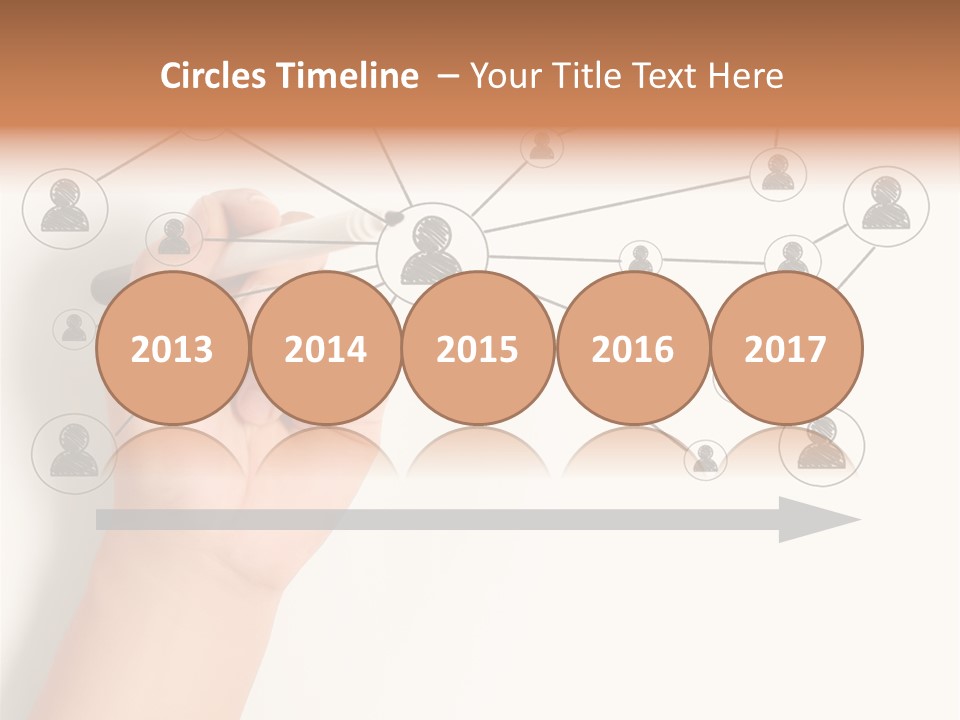 Globalization Organization Diagram PowerPoint Template
