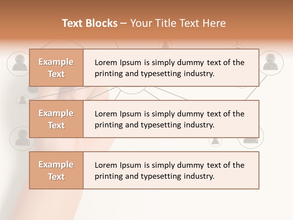 Globalization Organization Diagram PowerPoint Template