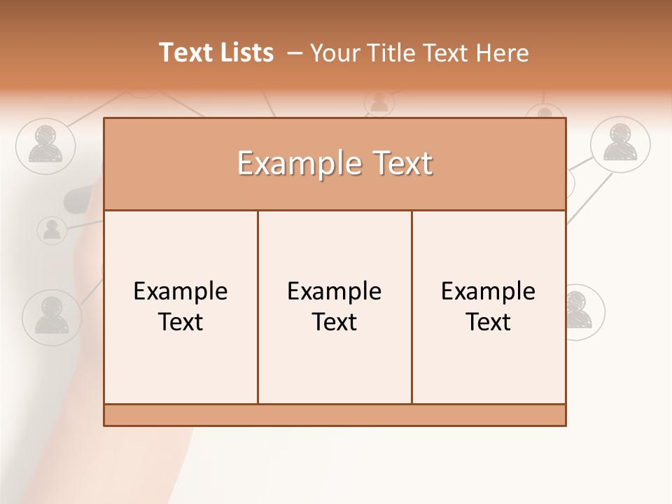 Globalization Organization Diagram PowerPoint Template