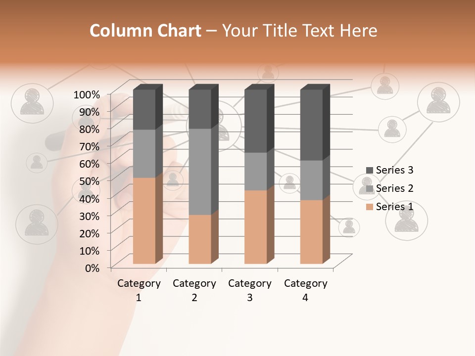 Globalization Organization Diagram PowerPoint Template