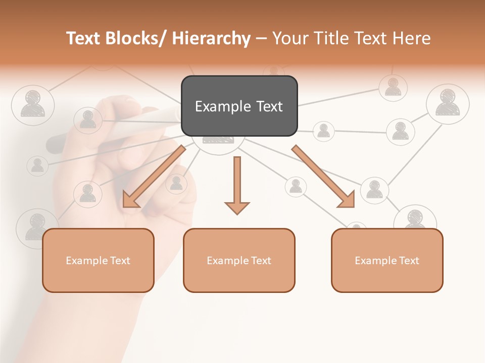 Globalization Organization Diagram PowerPoint Template
