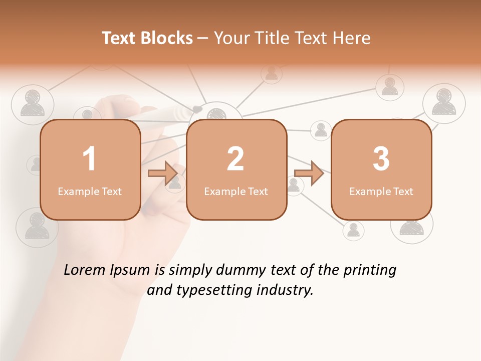 Globalization Organization Diagram PowerPoint Template