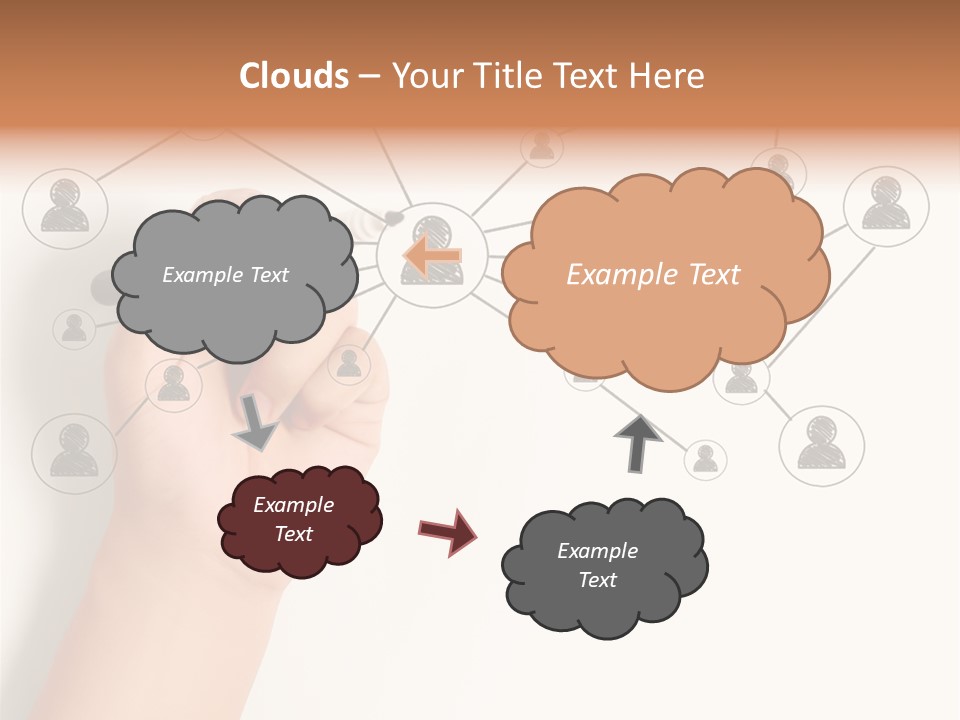 Globalization Organization Diagram PowerPoint Template