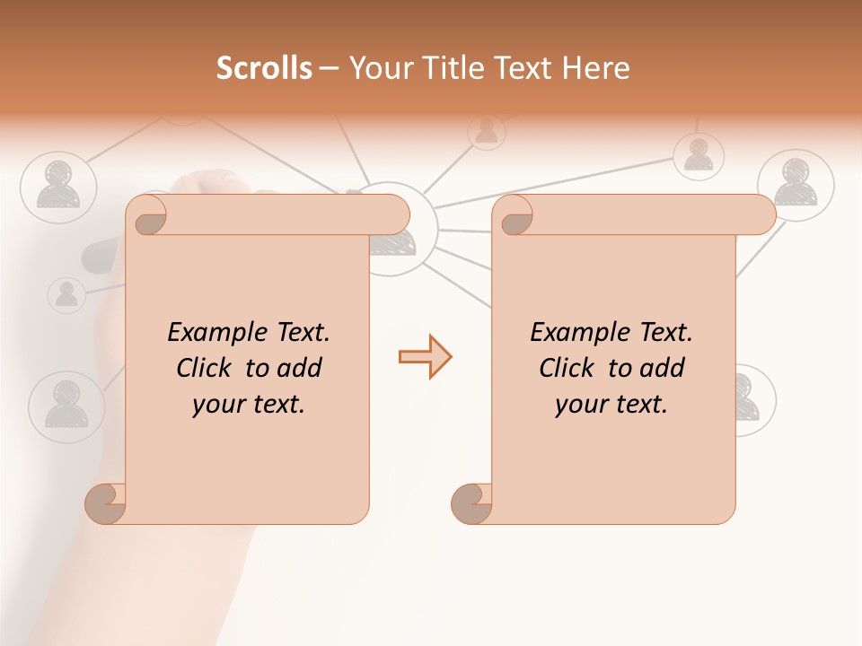 Globalization Organization Diagram PowerPoint Template
