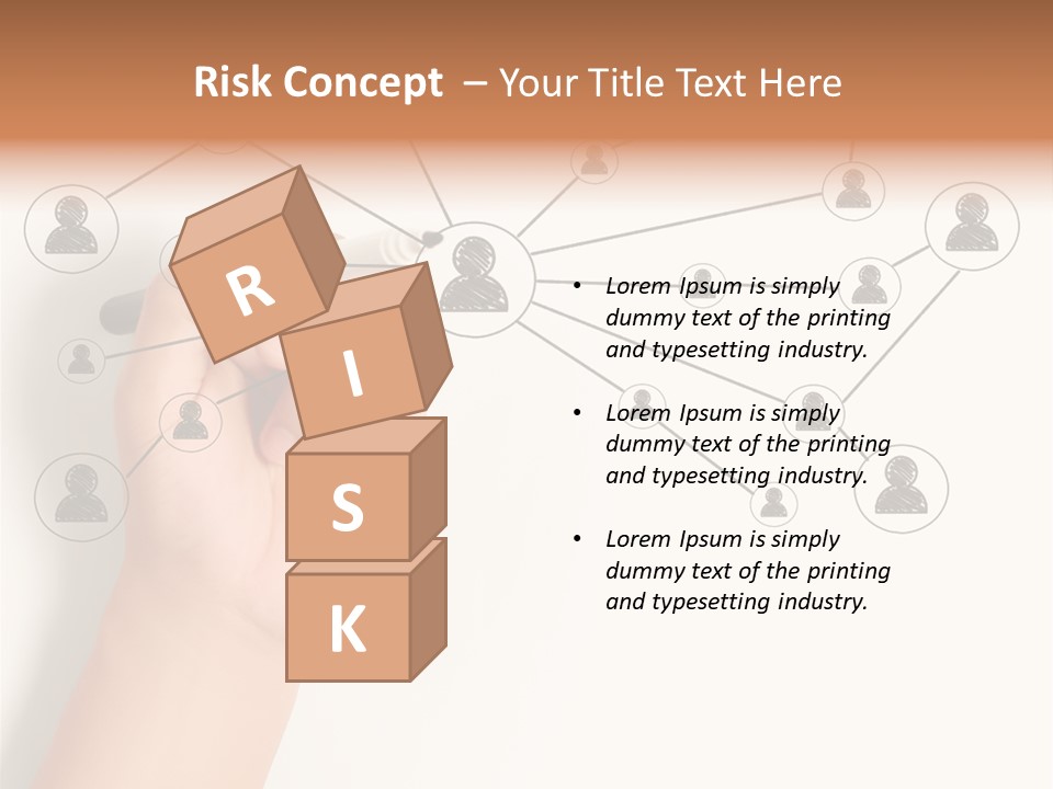 Globalization Organization Diagram PowerPoint Template