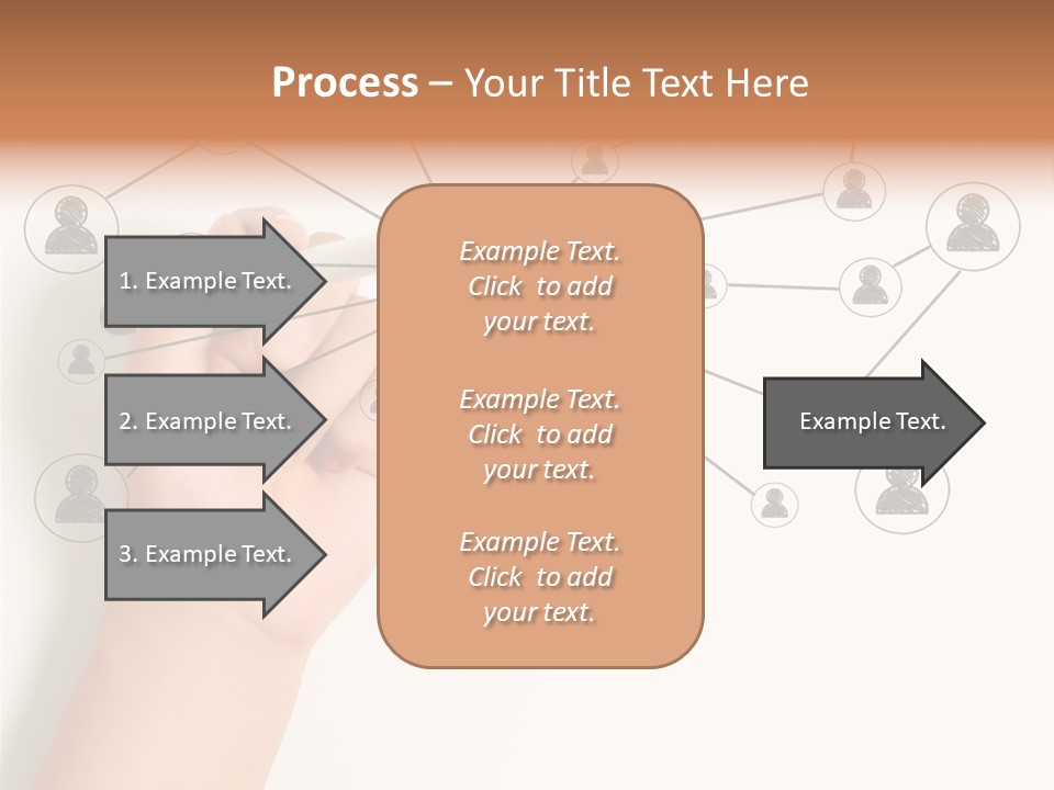 Globalization Organization Diagram PowerPoint Template