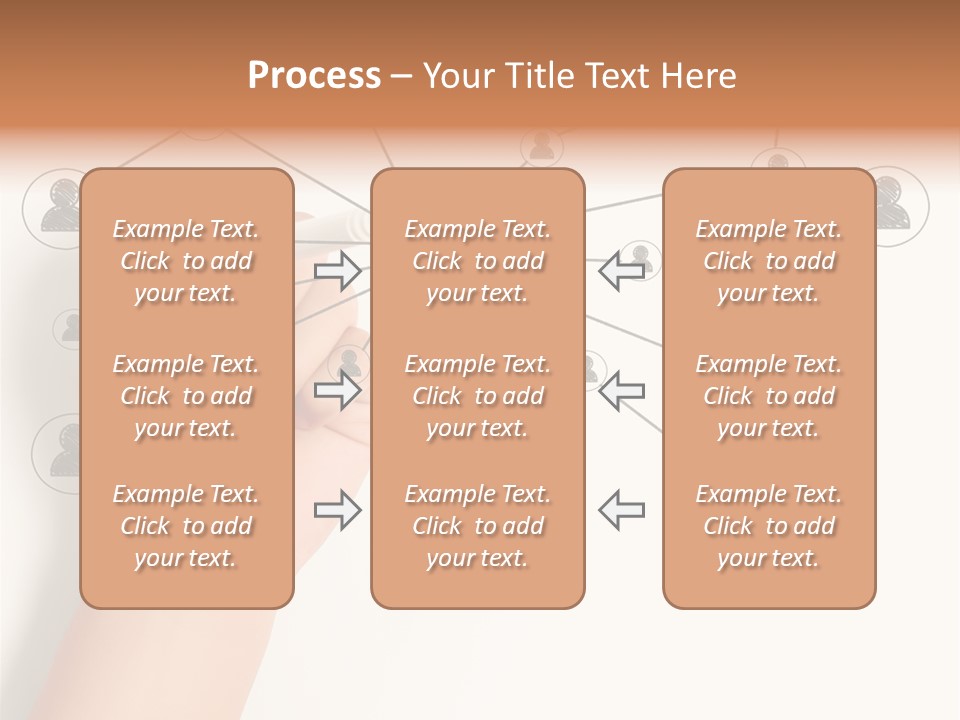 Globalization Organization Diagram PowerPoint Template