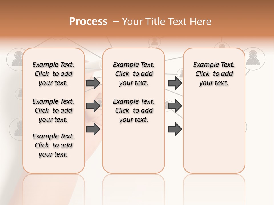 Globalization Organization Diagram PowerPoint Template