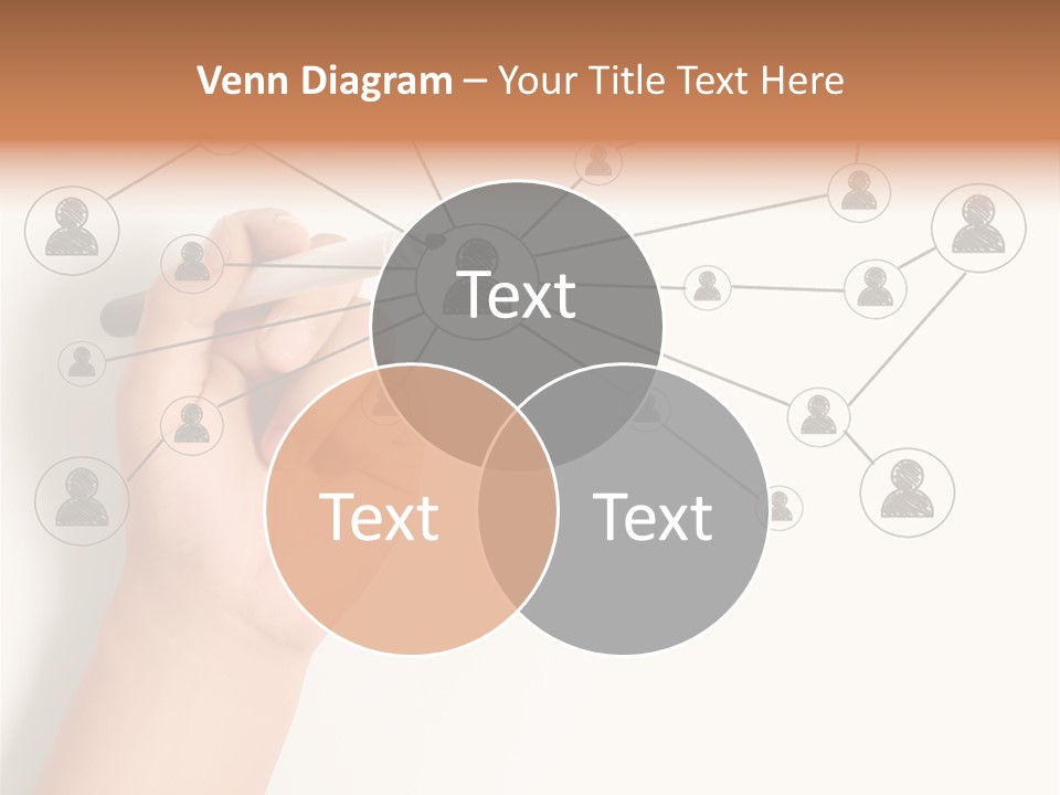 Globalization Organization Diagram PowerPoint Template