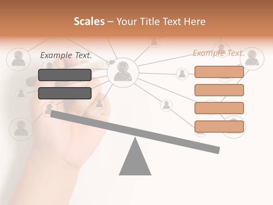 Globalization Organization Diagram PowerPoint Template