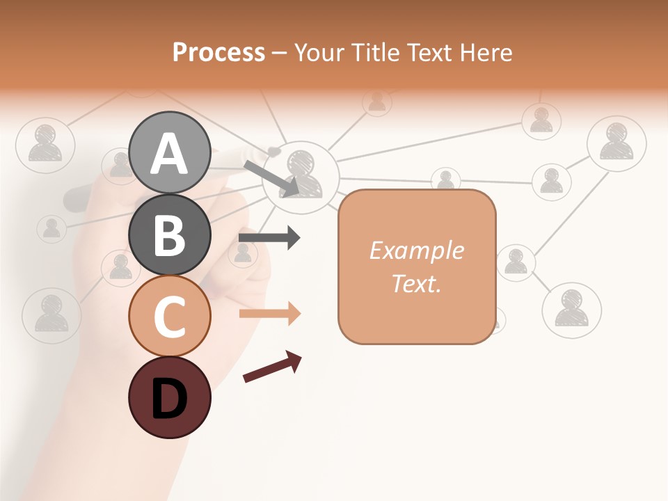 Globalization Organization Diagram PowerPoint Template