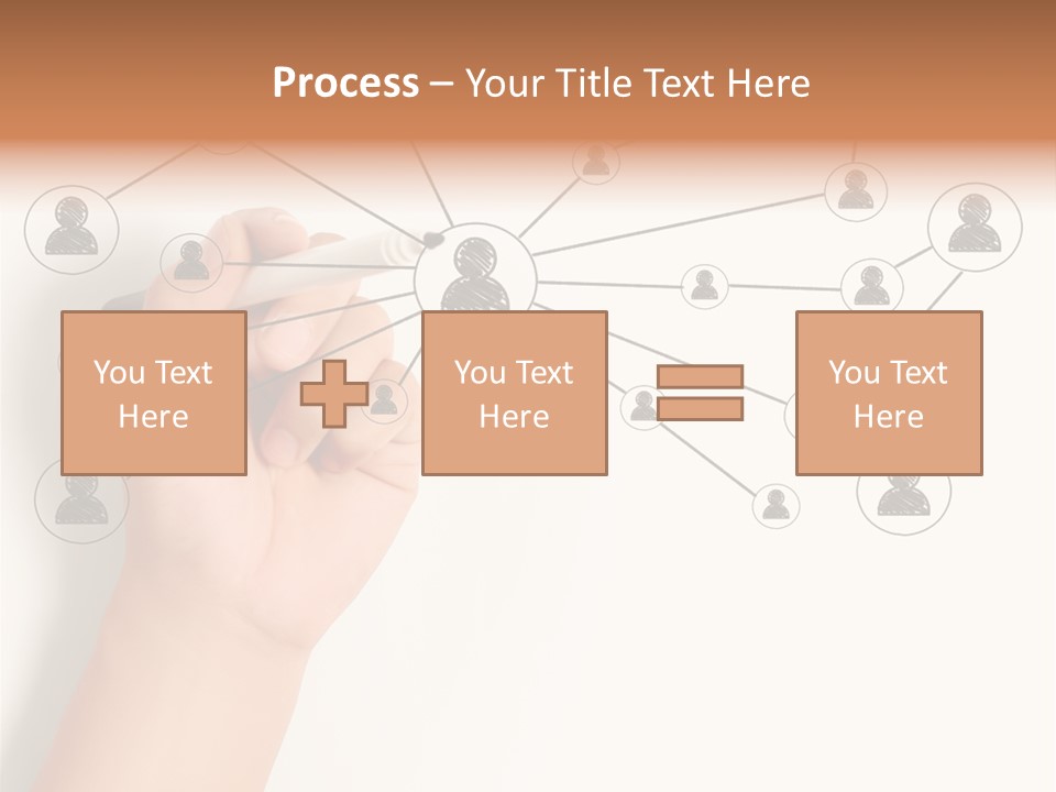 Globalization Organization Diagram PowerPoint Template