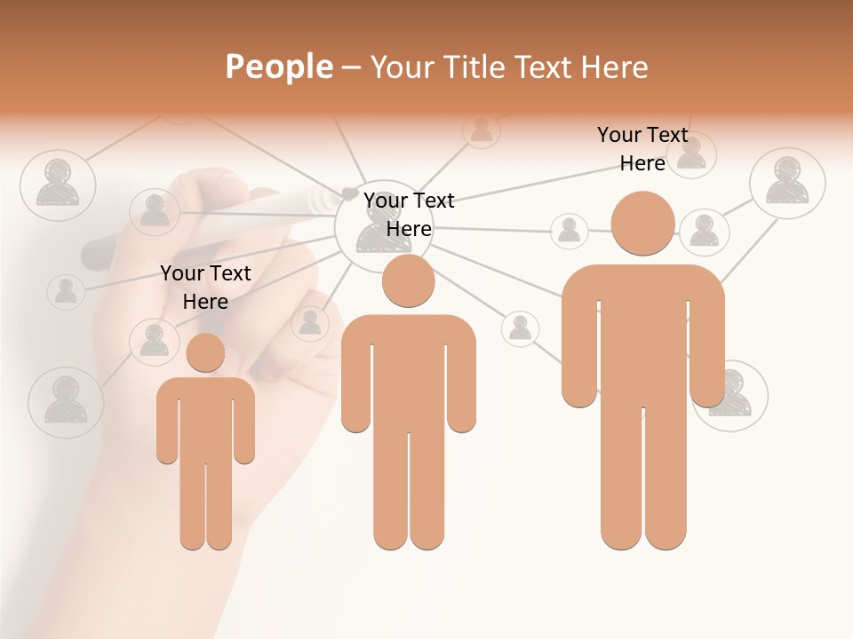 Globalization Organization Diagram PowerPoint Template