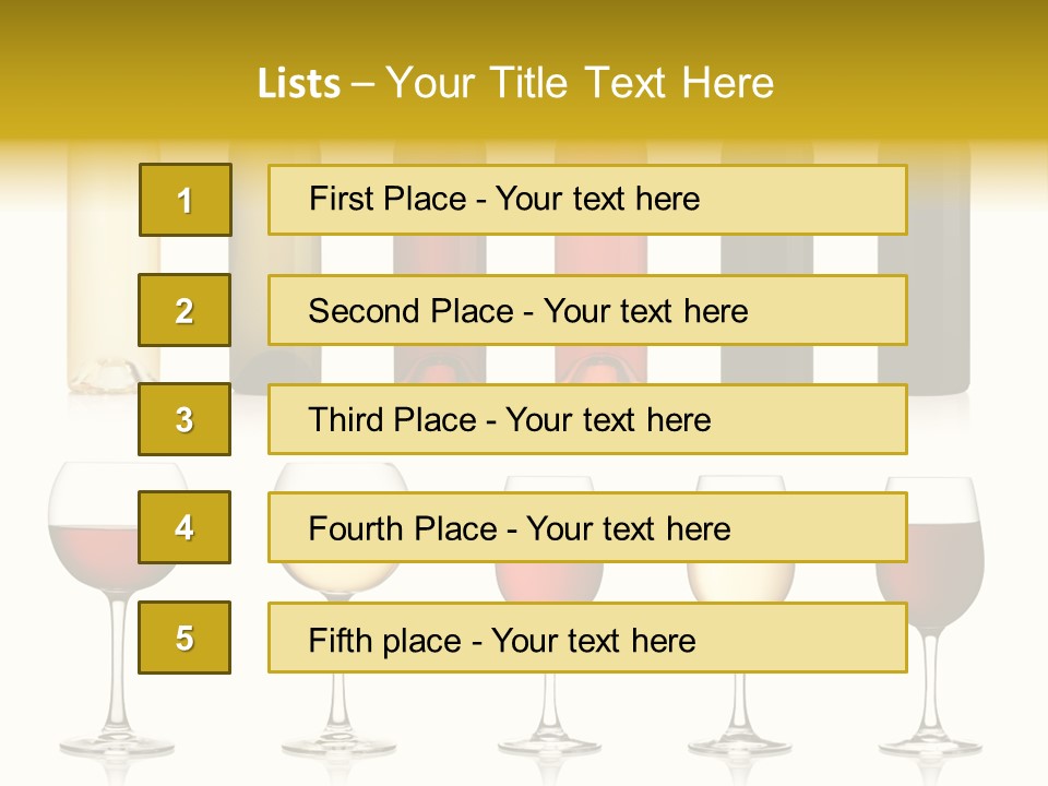 Pinot Syrah Beverage PowerPoint Template