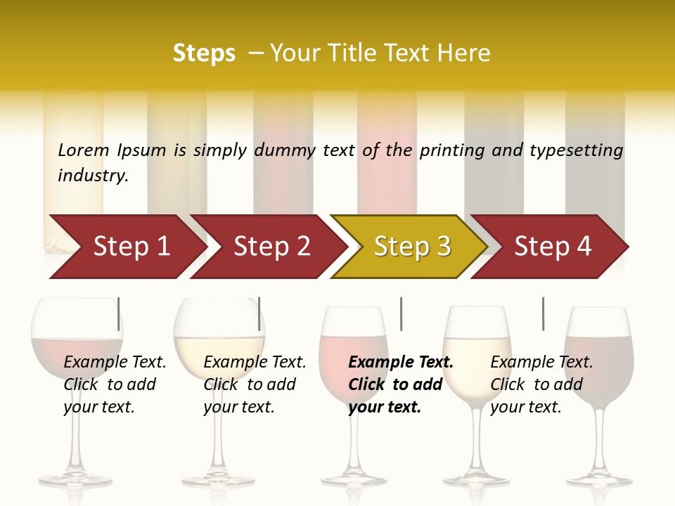Pinot Syrah Beverage PowerPoint Template