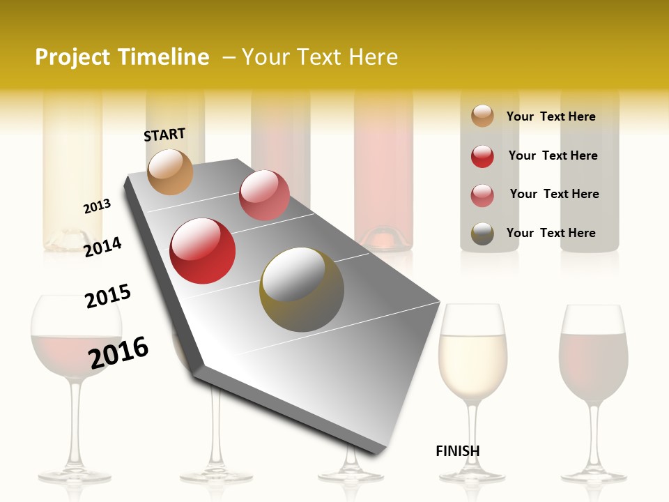Pinot Syrah Beverage PowerPoint Template