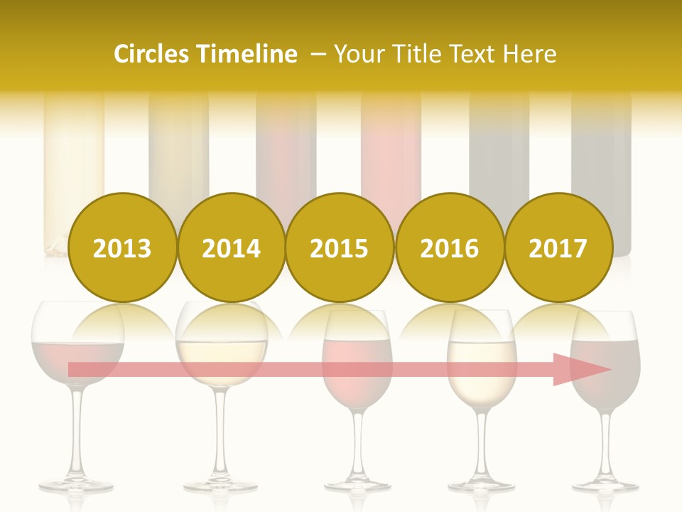 Pinot Syrah Beverage PowerPoint Template