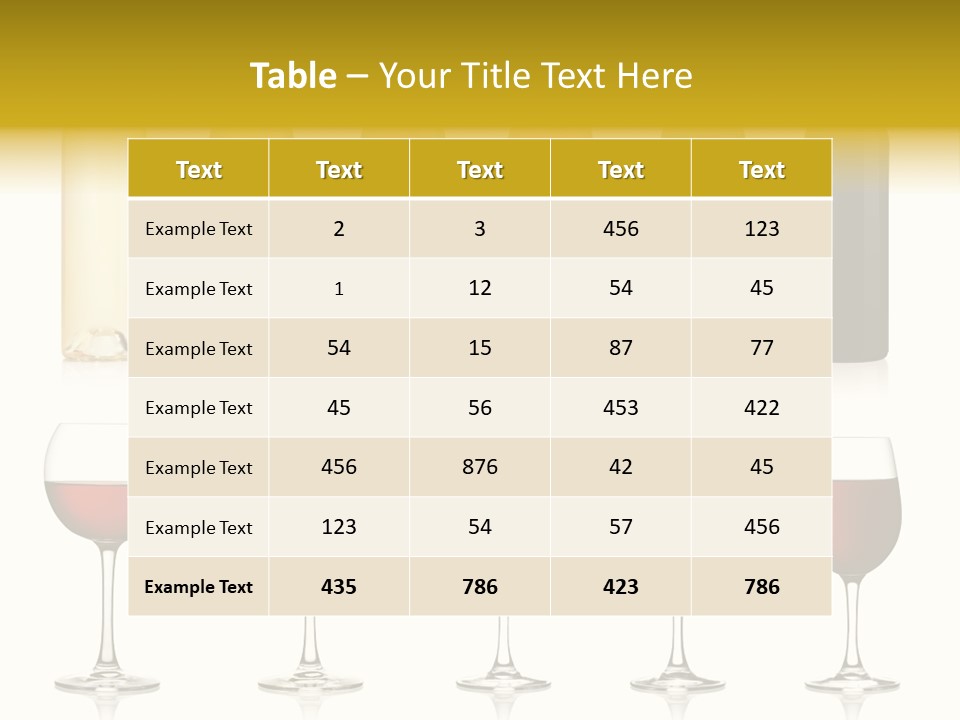 Pinot Syrah Beverage PowerPoint Template