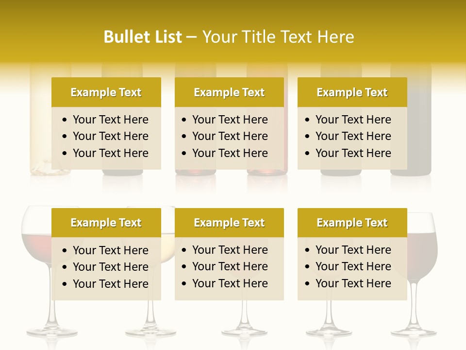 Pinot Syrah Beverage PowerPoint Template