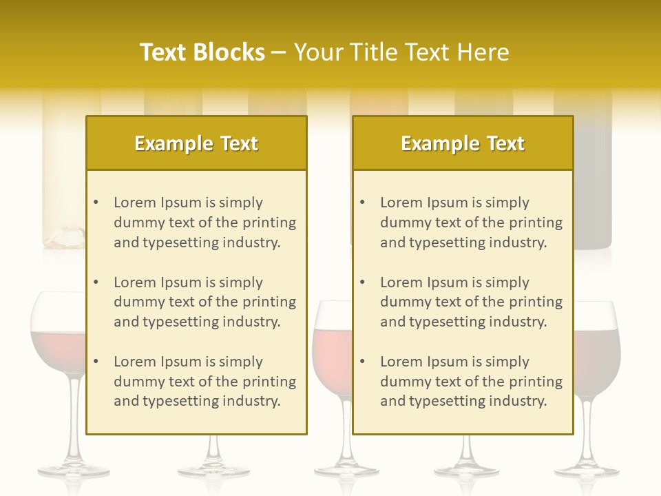 Pinot Syrah Beverage PowerPoint Template