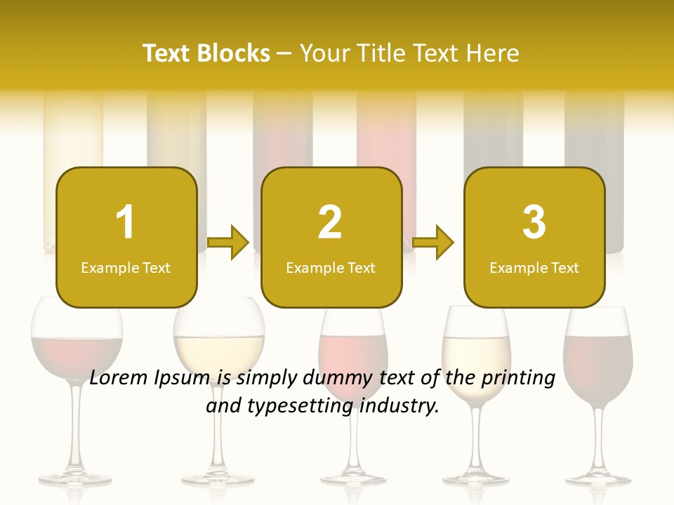 Pinot Syrah Beverage PowerPoint Template