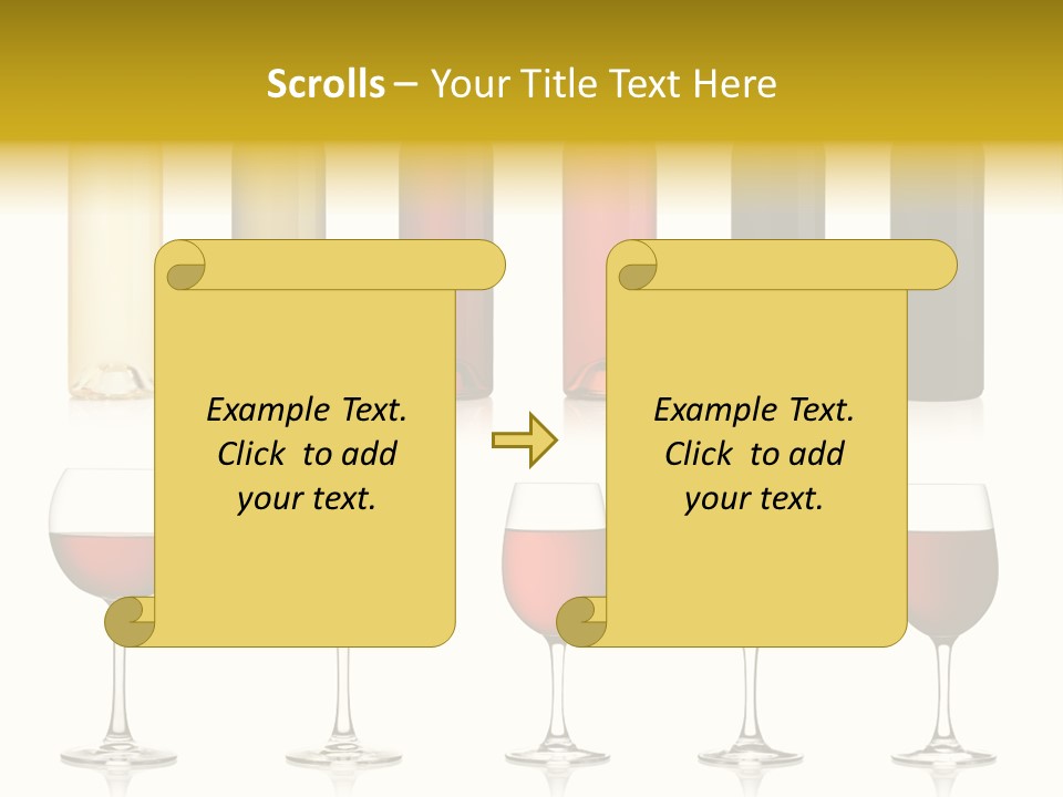 Pinot Syrah Beverage PowerPoint Template