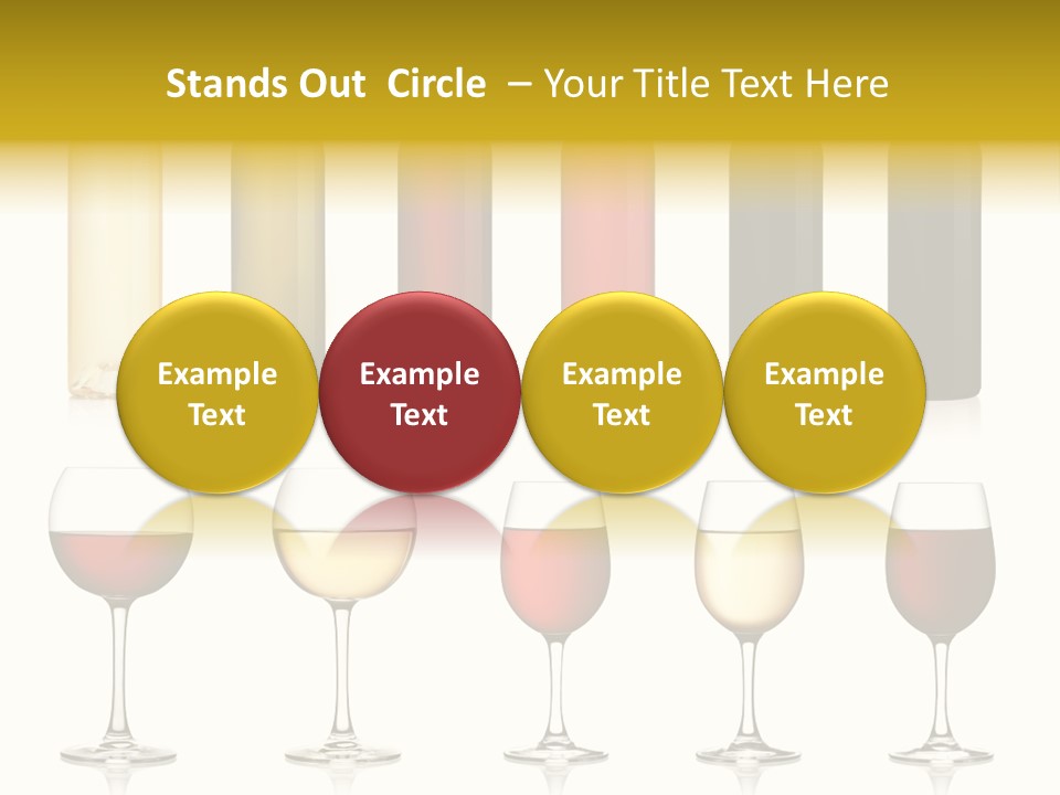 Pinot Syrah Beverage PowerPoint Template