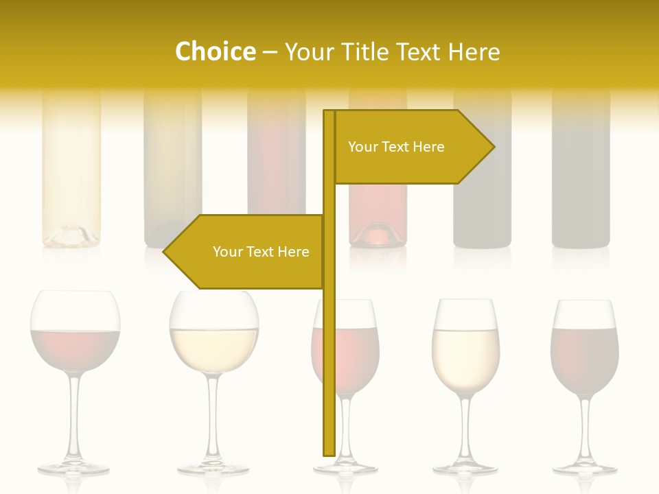 Pinot Syrah Beverage PowerPoint Template