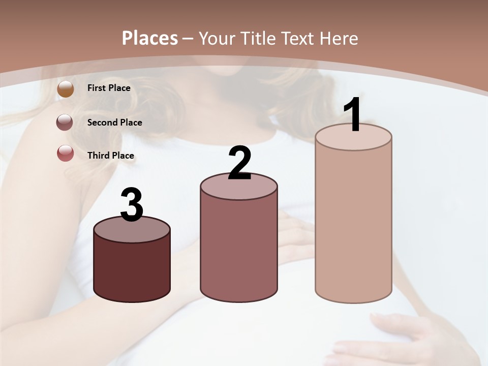 Pregnancy Woman Child PowerPoint Template