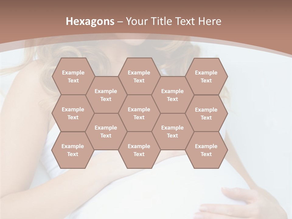 Pregnancy Woman Child PowerPoint Template