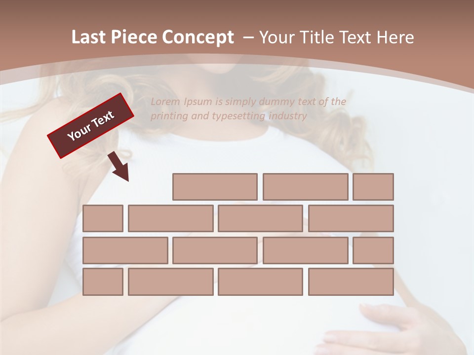 Pregnancy Woman Child PowerPoint Template