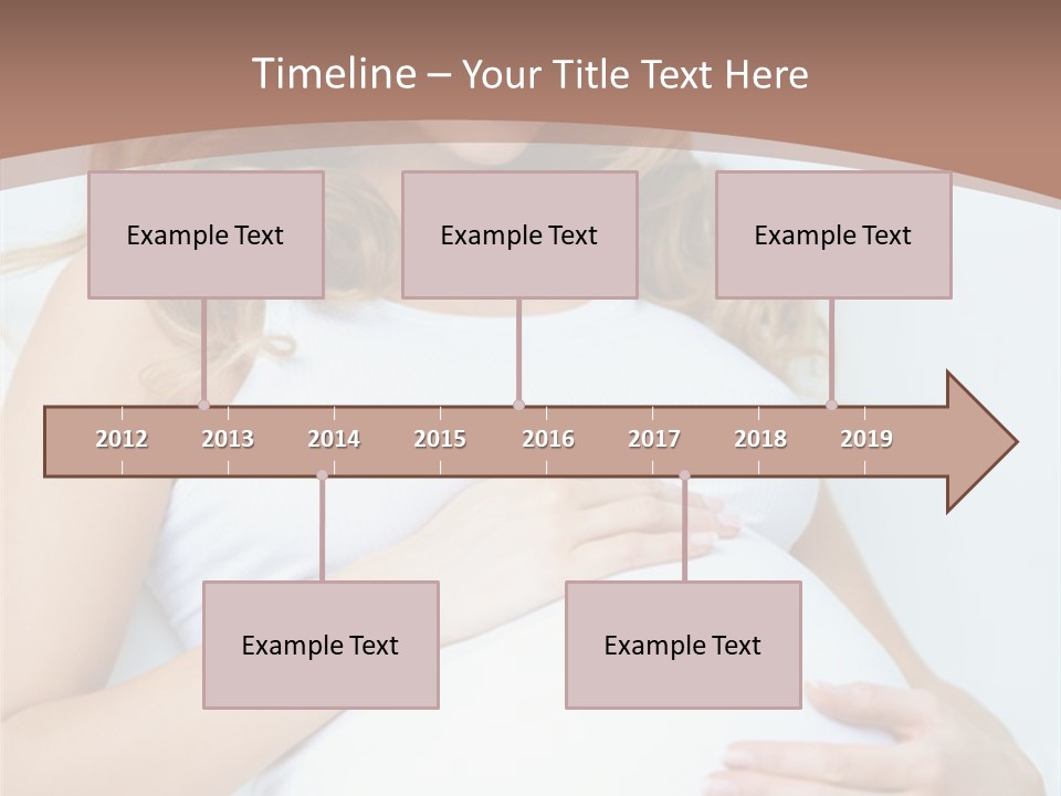 Pregnancy Woman Child PowerPoint Template