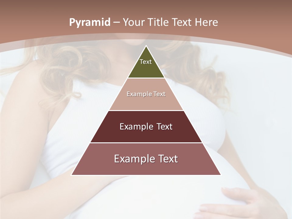 Pregnancy Woman Child PowerPoint Template