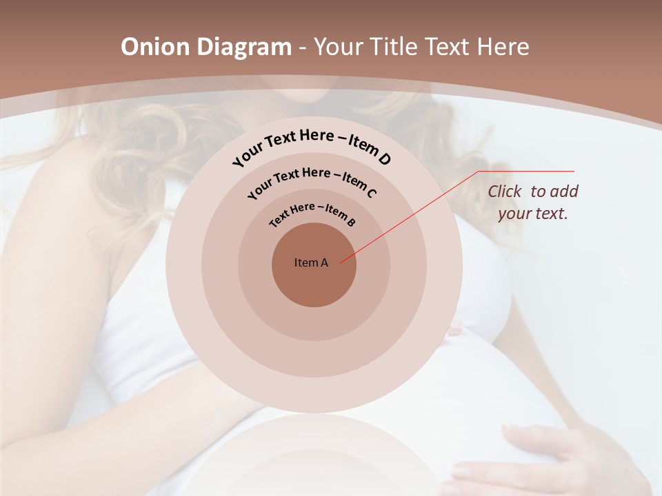 Pregnancy Woman Child PowerPoint Template