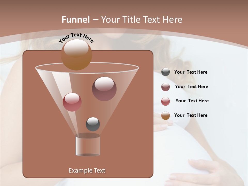 Pregnancy Woman Child PowerPoint Template