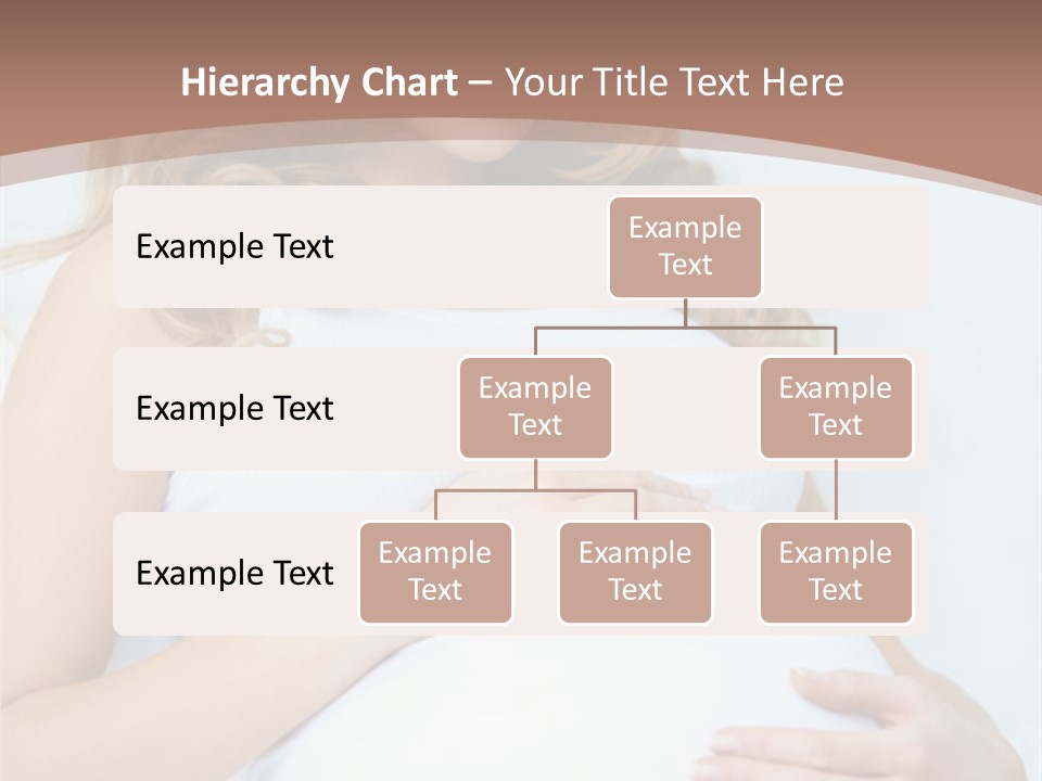 Pregnancy Woman Child PowerPoint Template